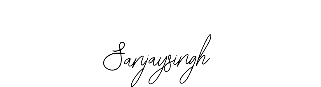 The best way (Bearetta-2O07w) to make a short signature is to pick only two or three words in your name. The name Sanjaysingh include a total of six letters. For converting this name. Sanjaysingh signature style 12 images and pictures png
