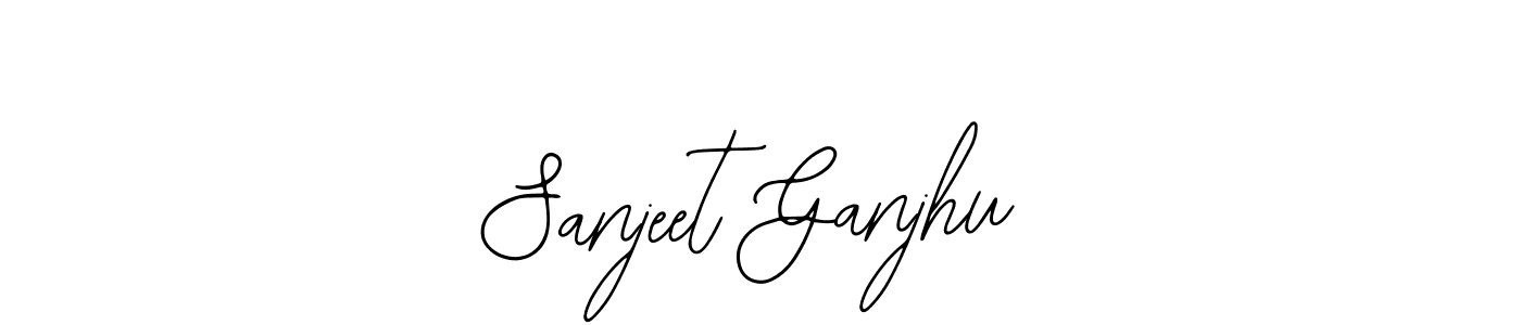 Sanjeet Ganjhu stylish signature style. Best Handwritten Sign (Bearetta-2O07w) for my name. Handwritten Signature Collection Ideas for my name Sanjeet Ganjhu. Sanjeet Ganjhu signature style 12 images and pictures png