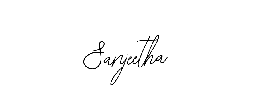 Make a beautiful signature design for name Sanjeetha. Use this online signature maker to create a handwritten signature for free. Sanjeetha signature style 12 images and pictures png