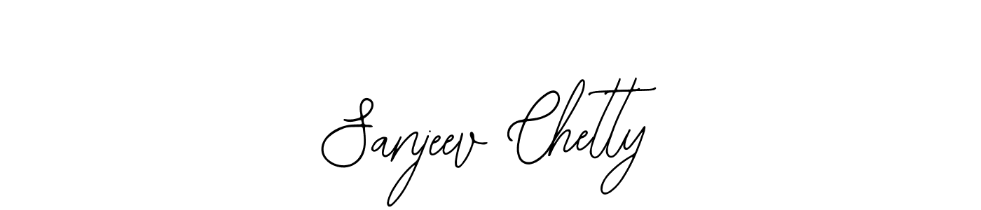 You should practise on your own different ways (Bearetta-2O07w) to write your name (Sanjeev Chetty) in signature. don't let someone else do it for you. Sanjeev Chetty signature style 12 images and pictures png