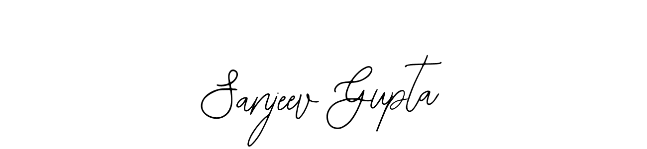 How to make Sanjeev Gupta name signature. Use Bearetta-2O07w style for creating short signs online. This is the latest handwritten sign. Sanjeev Gupta signature style 12 images and pictures png