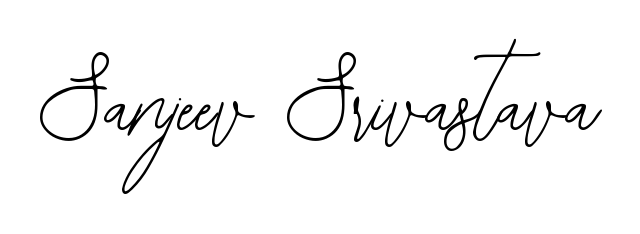 Master the art of signing with Sanjeev Srivastava written in fluent Bearetta-2O07w script. A great template to practice and refine your handwriting. Sanjeev Srivastava signature style 12 images and pictures png