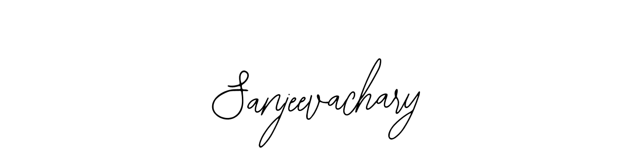 You should practise on your own different ways (Bearetta-2O07w) to write your name (Sanjeevachary) in signature. don't let someone else do it for you. Sanjeevachary signature style 12 images and pictures png