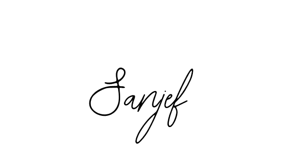 Also You can easily find your signature by using the search form. We will create Sanjef name handwritten signature images for you free of cost using Bearetta-2O07w sign style. Sanjef signature style 12 images and pictures png