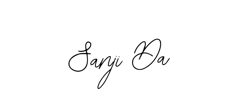 How to make Sanji Da name signature. Use Bearetta-2O07w style for creating short signs online. This is the latest handwritten sign. Sanji Da signature style 12 images and pictures png