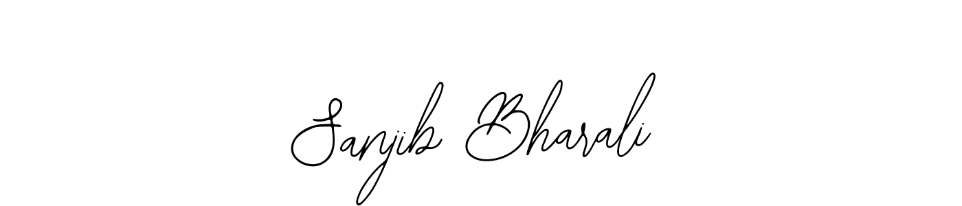 Also You can easily find your signature by using the search form. We will create Sanjib Bharali name handwritten signature images for you free of cost using Bearetta-2O07w sign style. Sanjib Bharali signature style 12 images and pictures png