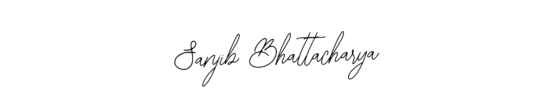 How to Draw Sanjib Bhattacharya signature style? Bearetta-2O07w is a latest design signature styles for name Sanjib Bhattacharya. Sanjib Bhattacharya signature style 12 images and pictures png