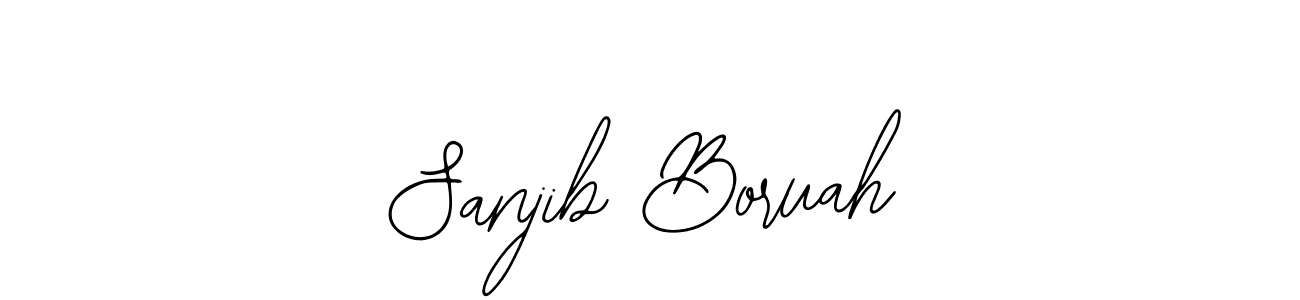 Create a beautiful signature design for name Sanjib Boruah. With this signature (Bearetta-2O07w) fonts, you can make a handwritten signature for free. Sanjib Boruah signature style 12 images and pictures png