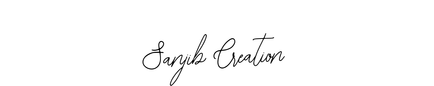 How to Draw Sanjib Creation signature style? Bearetta-2O07w is a latest design signature styles for name Sanjib Creation. Sanjib Creation signature style 12 images and pictures png