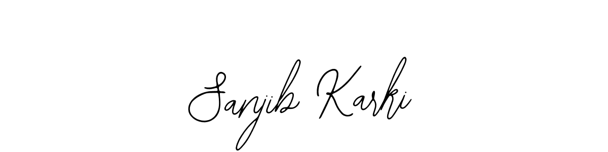 How to Draw Sanjib Karki signature style? Bearetta-2O07w is a latest design signature styles for name Sanjib Karki. Sanjib Karki signature style 12 images and pictures png