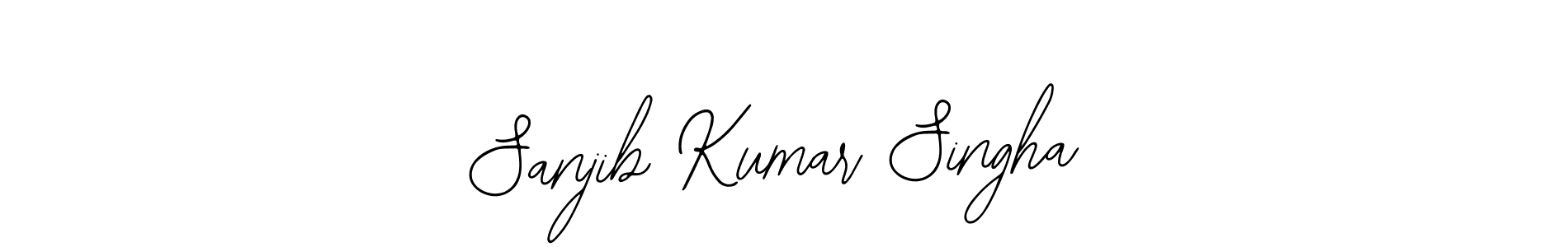 Also we have Sanjib Kumar Singha name is the best signature style. Create professional handwritten signature collection using Bearetta-2O07w autograph style. Sanjib Kumar Singha signature style 12 images and pictures png