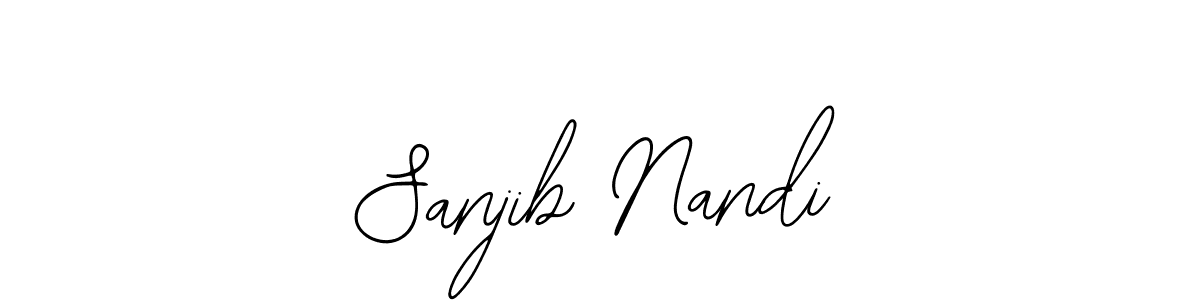 How to make Sanjib Nandi signature? Bearetta-2O07w is a professional autograph style. Create handwritten signature for Sanjib Nandi name. Sanjib Nandi signature style 12 images and pictures png