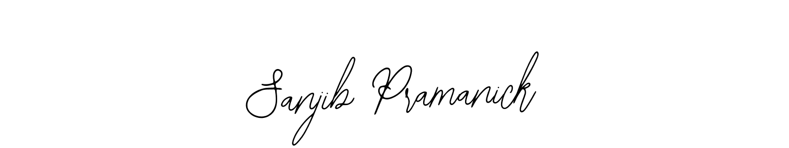 Create a beautiful signature design for name Sanjib Pramanick. With this signature (Bearetta-2O07w) fonts, you can make a handwritten signature for free. Sanjib Pramanick signature style 12 images and pictures png