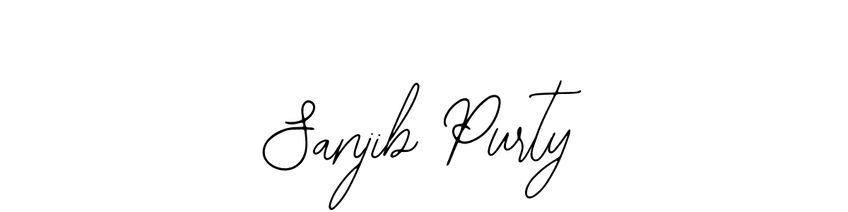 Make a beautiful signature design for name Sanjib Purty. Use this online signature maker to create a handwritten signature for free. Sanjib Purty signature style 12 images and pictures png
