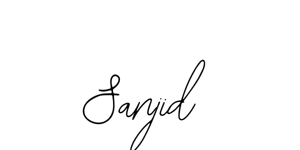 Sanjid stylish signature style. Best Handwritten Sign (Bearetta-2O07w) for my name. Handwritten Signature Collection Ideas for my name Sanjid. Sanjid signature style 12 images and pictures png
