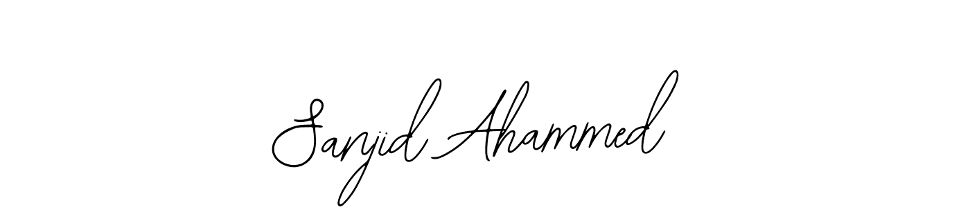 You can use this online signature creator to create a handwritten signature for the name Sanjid Ahammed. This is the best online autograph maker. Sanjid Ahammed signature style 12 images and pictures png