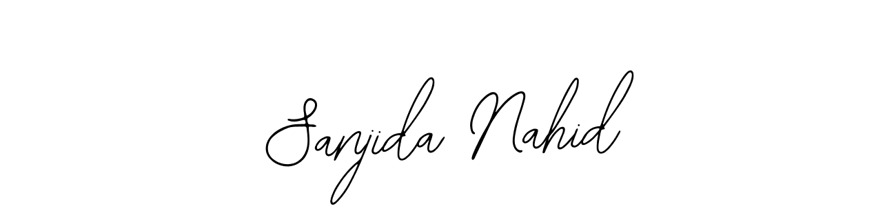 Make a beautiful signature design for name Sanjida Nahid. With this signature (Bearetta-2O07w) style, you can create a handwritten signature for free. Sanjida Nahid signature style 12 images and pictures png