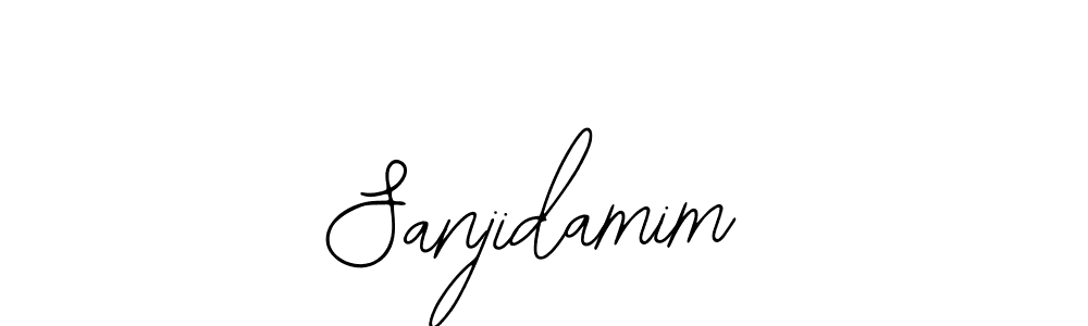 The best way (Bearetta-2O07w) to make a short signature is to pick only two or three words in your name. The name Sanjidamim include a total of six letters. For converting this name. Sanjidamim signature style 12 images and pictures png