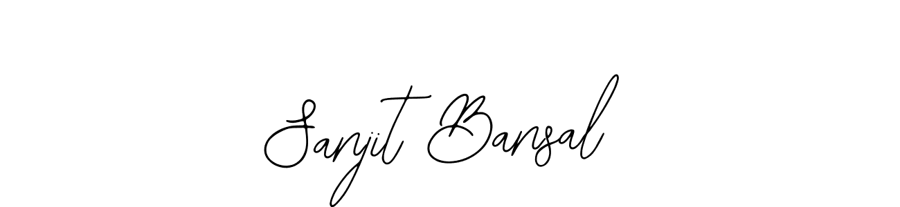 Once you've used our free online signature maker to create your best signature Bearetta-2O07w style, it's time to enjoy all of the benefits that Sanjit Bansal name signing documents. Sanjit Bansal signature style 12 images and pictures png