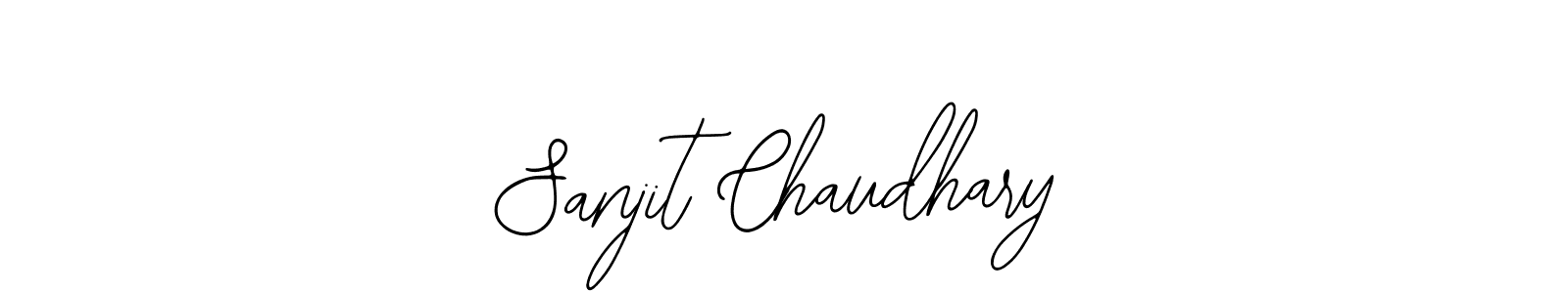 Bearetta-2O07w is a professional signature style that is perfect for those who want to add a touch of class to their signature. It is also a great choice for those who want to make their signature more unique. Get Sanjit Chaudhary name to fancy signature for free. Sanjit Chaudhary signature style 12 images and pictures png