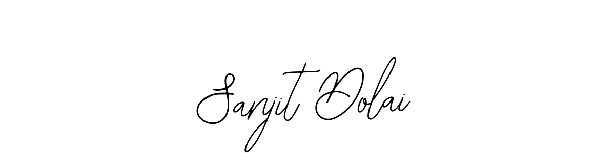 How to make Sanjit Dolai signature? Bearetta-2O07w is a professional autograph style. Create handwritten signature for Sanjit Dolai name. Sanjit Dolai signature style 12 images and pictures png
