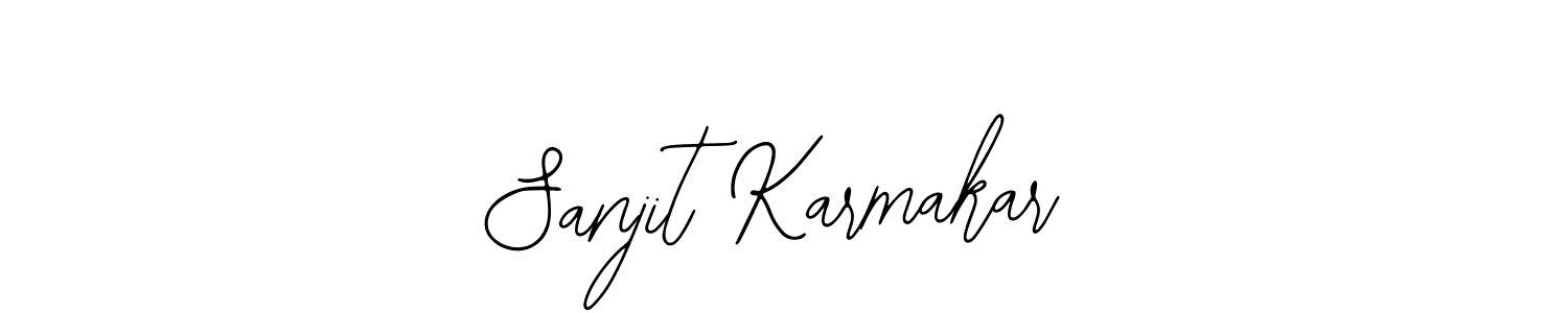 Also we have Sanjit Karmakar name is the best signature style. Create professional handwritten signature collection using Bearetta-2O07w autograph style. Sanjit Karmakar signature style 12 images and pictures png