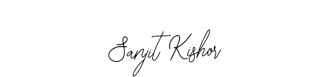 Sanjit Kishor stylish signature style. Best Handwritten Sign (Bearetta-2O07w) for my name. Handwritten Signature Collection Ideas for my name Sanjit Kishor. Sanjit Kishor signature style 12 images and pictures png