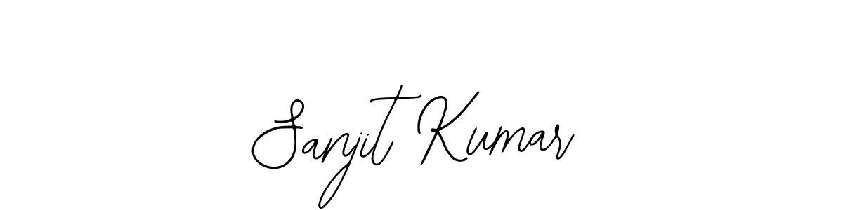 The best way (Bearetta-2O07w) to make a short signature is to pick only two or three words in your name. The name Sanjit Kumar include a total of six letters. For converting this name. Sanjit Kumar signature style 12 images and pictures png