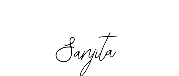Create a beautiful signature design for name Sanjita. With this signature (Bearetta-2O07w) fonts, you can make a handwritten signature for free. Sanjita signature style 12 images and pictures png