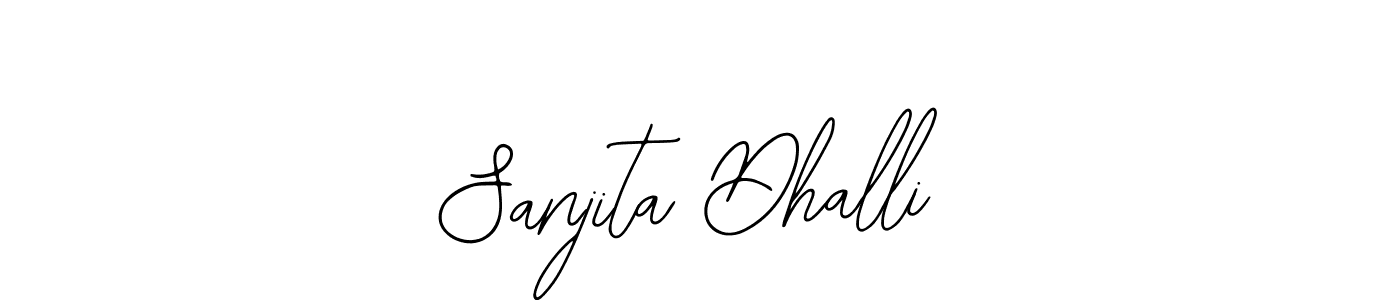 The best way (Bearetta-2O07w) to make a short signature is to pick only two or three words in your name. The name Sanjita Dhalli include a total of six letters. For converting this name. Sanjita Dhalli signature style 12 images and pictures png