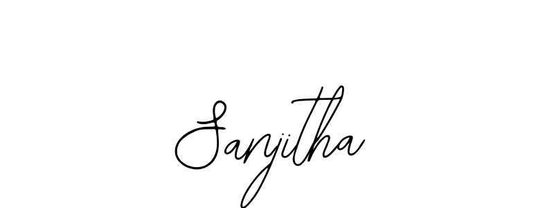 Also You can easily find your signature by using the search form. We will create Sanjitha name handwritten signature images for you free of cost using Bearetta-2O07w sign style. Sanjitha signature style 12 images and pictures png