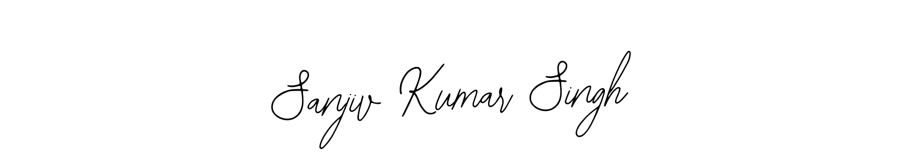 How to make Sanjiv Kumar Singh name signature. Use Bearetta-2O07w style for creating short signs online. This is the latest handwritten sign. Sanjiv Kumar Singh signature style 12 images and pictures png