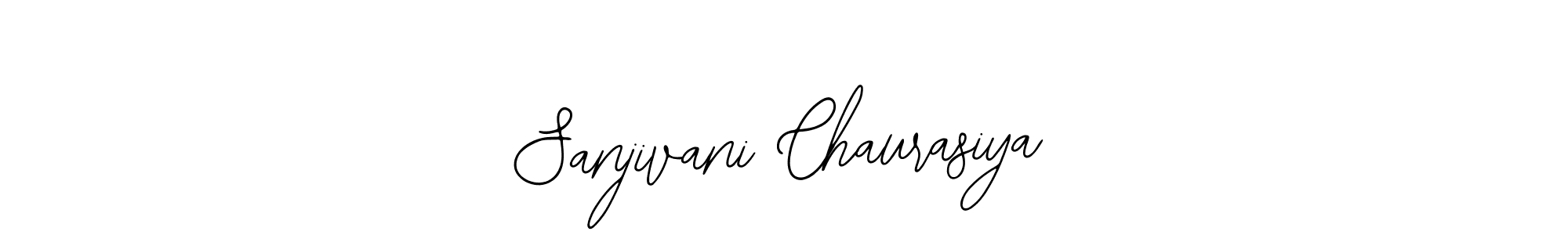 The best way (Bearetta-2O07w) to make a short signature is to pick only two or three words in your name. The name Sanjivani Chaurasiya include a total of six letters. For converting this name. Sanjivani Chaurasiya signature style 12 images and pictures png