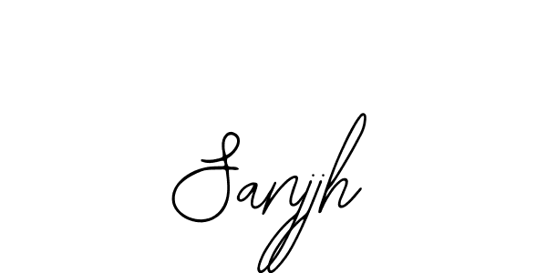 You should practise on your own different ways (Bearetta-2O07w) to write your name (Sanjjh) in signature. don't let someone else do it for you. Sanjjh signature style 12 images and pictures png
