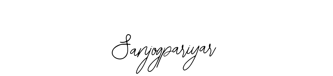 Create a beautiful signature design for name Sanjogpariyar. With this signature (Bearetta-2O07w) fonts, you can make a handwritten signature for free. Sanjogpariyar signature style 12 images and pictures png