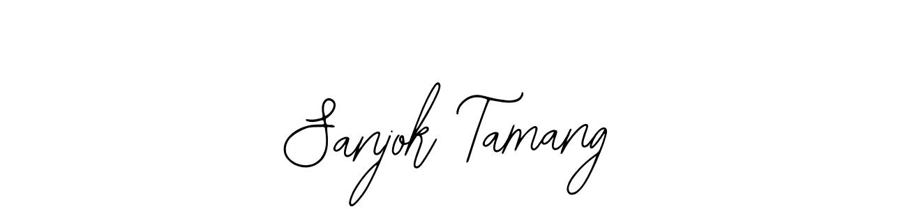 Design your own signature with our free online signature maker. With this signature software, you can create a handwritten (Bearetta-2O07w) signature for name Sanjok Tamang. Sanjok Tamang signature style 12 images and pictures png