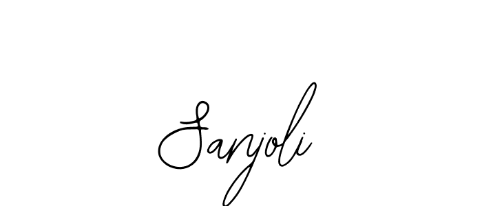 Also we have Sanjoli name is the best signature style. Create professional handwritten signature collection using Bearetta-2O07w autograph style. Sanjoli signature style 12 images and pictures png
