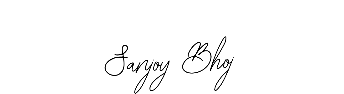 Similarly Bearetta-2O07w is the best handwritten signature design. Signature creator online .You can use it as an online autograph creator for name Sanjoy Bhoj. Sanjoy Bhoj signature style 12 images and pictures png