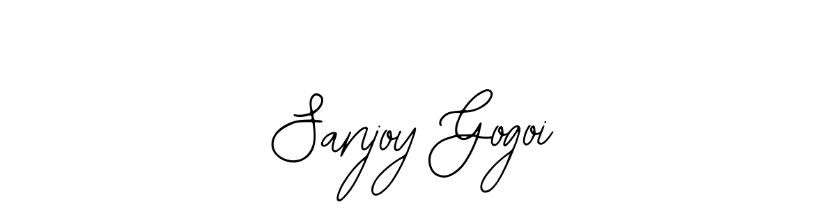 Make a beautiful signature design for name Sanjoy Gogoi. With this signature (Bearetta-2O07w) style, you can create a handwritten signature for free. Sanjoy Gogoi signature style 12 images and pictures png
