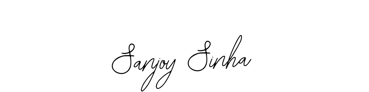 Design your own signature with our free online signature maker. With this signature software, you can create a handwritten (Bearetta-2O07w) signature for name Sanjoy Sinha. Sanjoy Sinha signature style 12 images and pictures png