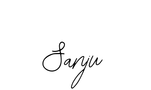 Create a beautiful signature design for name Sanju. With this signature (Bearetta-2O07w) fonts, you can make a handwritten signature for free. Sanju signature style 12 images and pictures png
