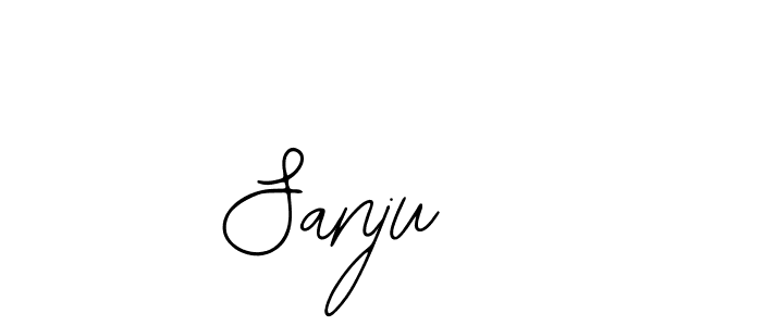 How to make Sanju   signature? Bearetta-2O07w is a professional autograph style. Create handwritten signature for Sanju   name. Sanju   signature style 12 images and pictures png