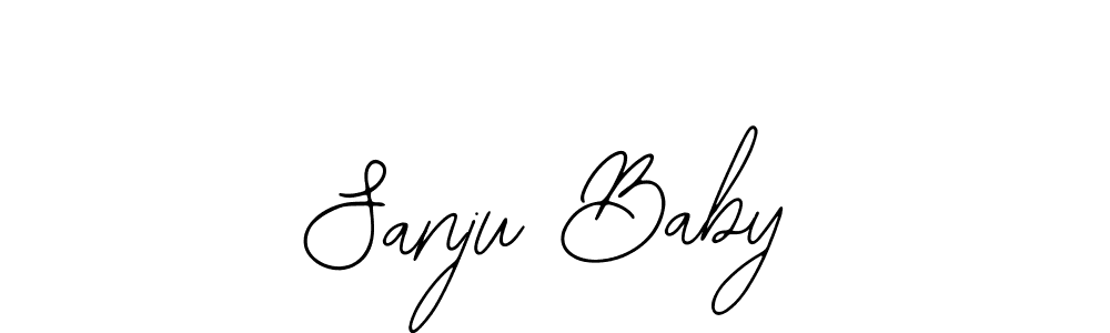 Make a beautiful signature design for name Sanju Baby. With this signature (Bearetta-2O07w) style, you can create a handwritten signature for free. Sanju Baby signature style 12 images and pictures png