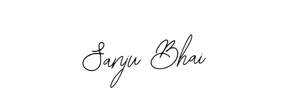 Also we have Sanju Bhai name is the best signature style. Create professional handwritten signature collection using Bearetta-2O07w autograph style. Sanju Bhai signature style 12 images and pictures png