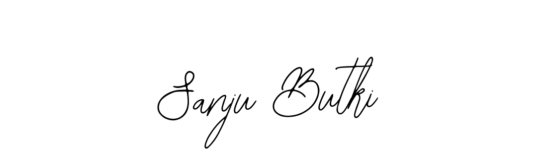 Similarly Bearetta-2O07w is the best handwritten signature design. Signature creator online .You can use it as an online autograph creator for name Sanju Butki. Sanju Butki signature style 12 images and pictures png