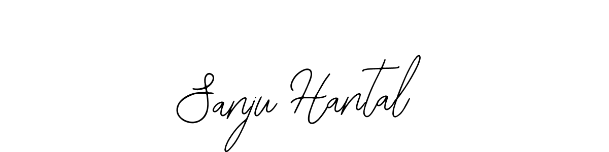 How to make Sanju Hantal signature? Bearetta-2O07w is a professional autograph style. Create handwritten signature for Sanju Hantal name. Sanju Hantal signature style 12 images and pictures png