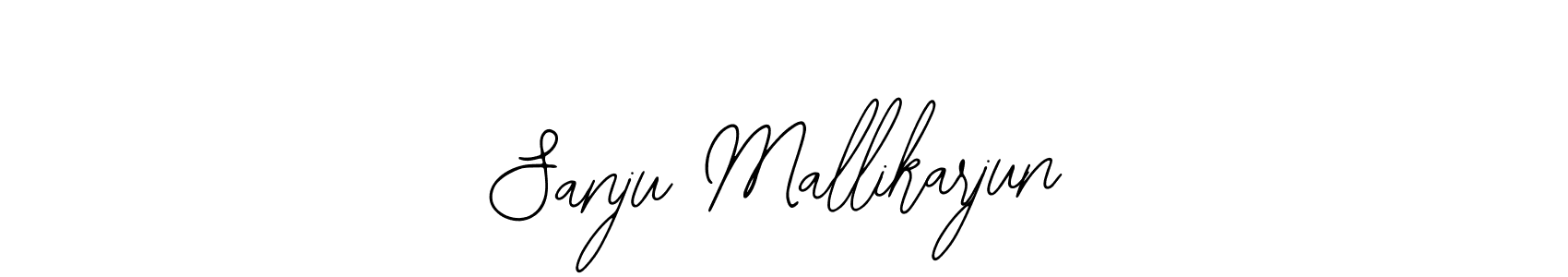 Also You can easily find your signature by using the search form. We will create Sanju Mallikarjun name handwritten signature images for you free of cost using Bearetta-2O07w sign style. Sanju Mallikarjun signature style 12 images and pictures png