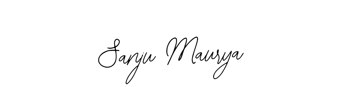 Create a beautiful signature design for name Sanju Maurya. With this signature (Bearetta-2O07w) fonts, you can make a handwritten signature for free. Sanju Maurya signature style 12 images and pictures png