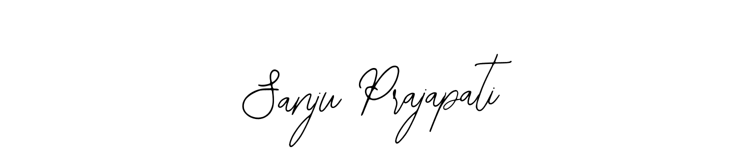 Design your own signature with our free online signature maker. With this signature software, you can create a handwritten (Bearetta-2O07w) signature for name Sanju Prajapati. Sanju Prajapati signature style 12 images and pictures png