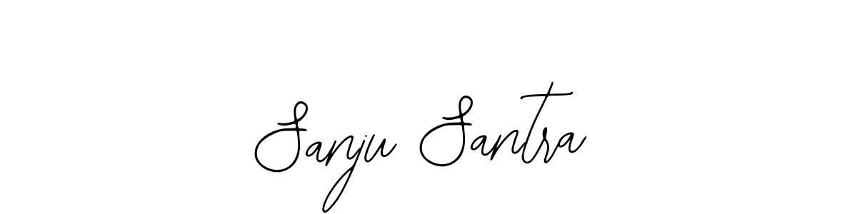 if you are searching for the best signature style for your name Sanju Santra. so please give up your signature search. here we have designed multiple signature styles  using Bearetta-2O07w. Sanju Santra signature style 12 images and pictures png